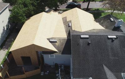 Porch and Garage Addition