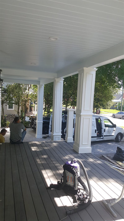 Porch and Garage Addition