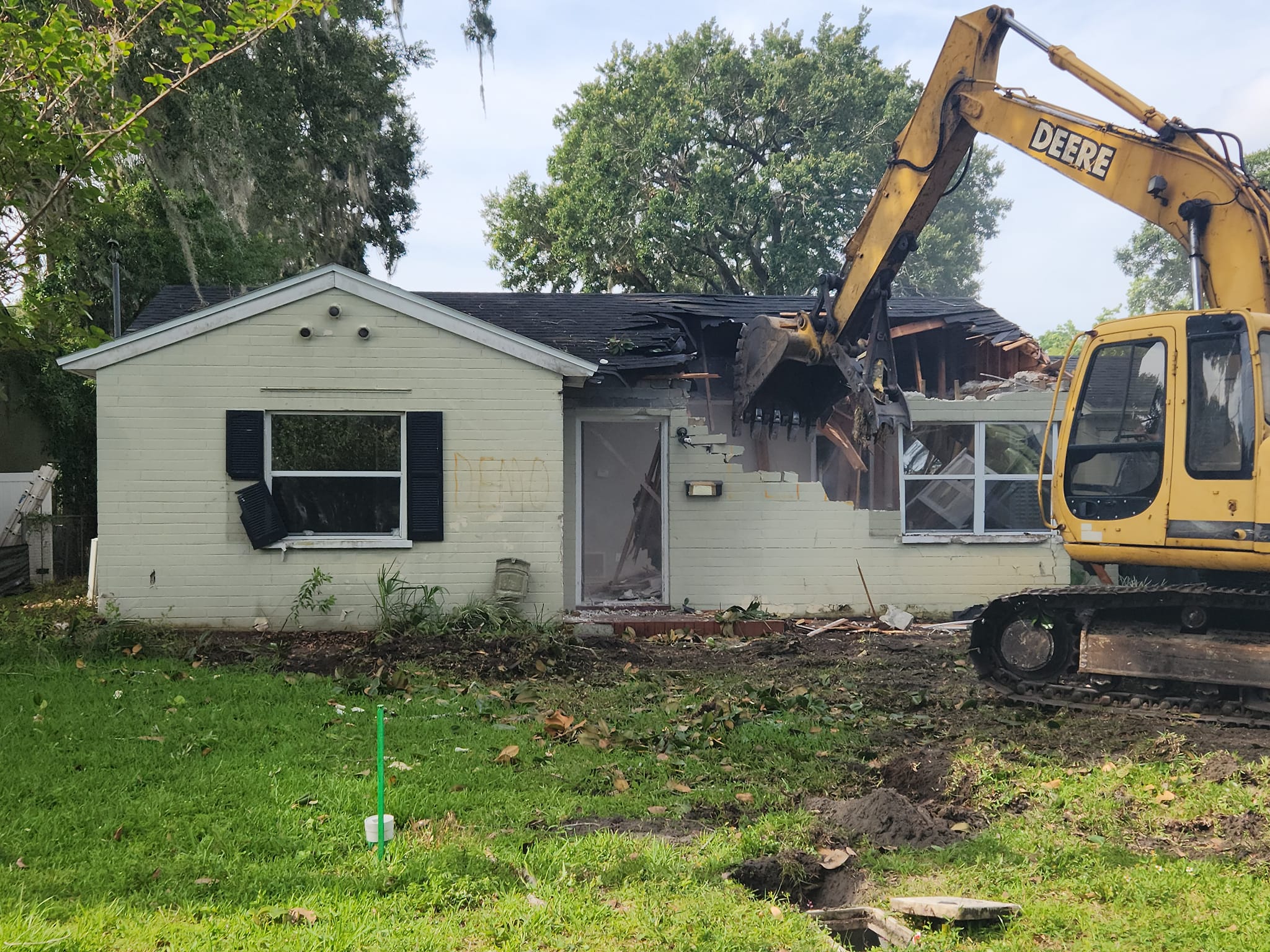 Demolition of old Home